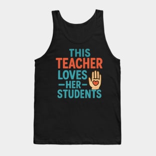 Teacher appreciation Tank Top